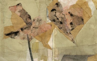 Abstrakte Blumen-Collage von Ute Rathmann