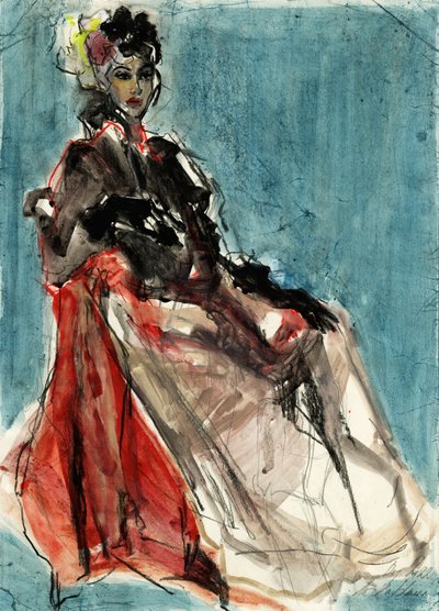 Elegantes Modeporträt von Ute Rathmann
