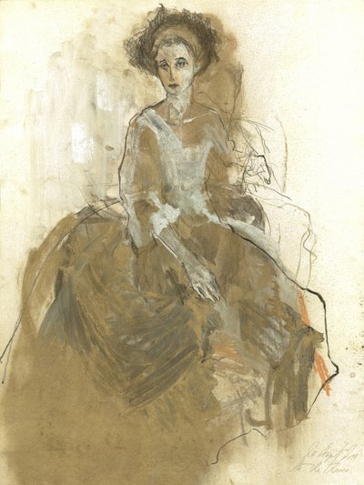 Elegantes Damenporträt von Ute Rathmann