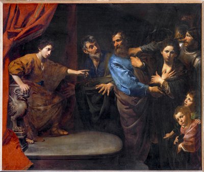 Die Unschuld der Susanna oder Das Urteil Daniels von Valentin de Boulogne