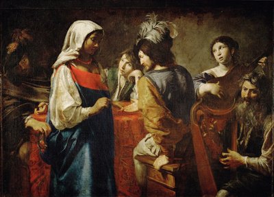 La diseuse de bonne aventure - Die Wahrsagerin von Valentin de Boulogne