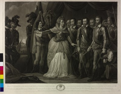 Königin von England Elisabeth I von Valentine Green