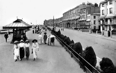 Die Promenade, West Worthing, West Sussex von Valentine and Sons Ltd
