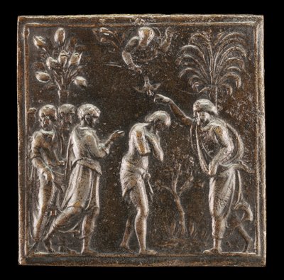 Die Taufe im Jordan, 1537 oder später von Valerio Belli