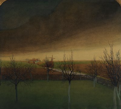 Vor dem Frühling von Valerius de Saedeleer
