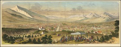 Ansicht von Salt Lake City 1863 von Various