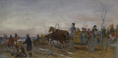 Karsamstagabend, Ende 1860er-Frühe 1870er von Vasili Grigorevich Perov