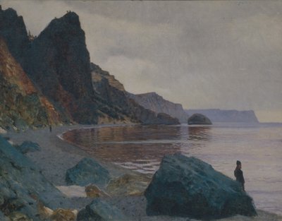 In der Nähe des St. Georgs-Klosters. Krim von Vasili Vasilievich Vereshchagin