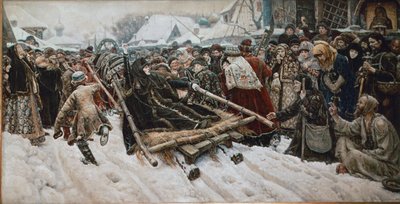 Eine Märtyrerin ihres Glaubens von Vasilij Ivanovic Surikov