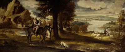 Die Flucht nach Ägypten von Venetian