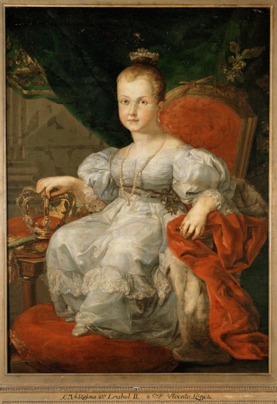 Königin Isabel II. als Kind von Vicente Lopez y Portana