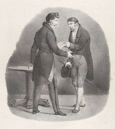 Kapitel XII: Je le savais (Ich dachte es mir), 1824 von Victor Adam