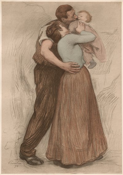Der Kuss von Victor Emile Prouve