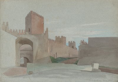 Porta San Lorenzo, Rom von Victor François Eloi Biennourry