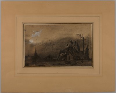 Landschaft mit Schloss von Victor Hugo