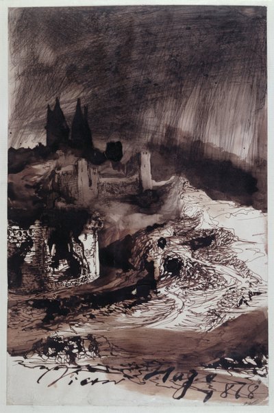 Das Schloss, 1878 von Victor Hugo