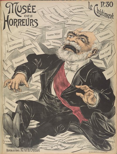 Musée des Horreurs Galerie der Schrecken: Émile Loubet, 1899 von Victor Lenepveu