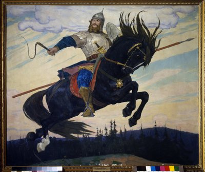 Ilya Muromets. Legendärer russischer Held von Victor Mikhailovich Vasnetsov