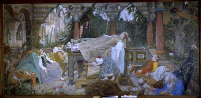 Dornröschen von Victor Mikhailovich Vasnetsov