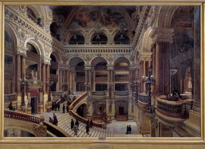 Eröffnung der Pariser Oper im Jahr 1880 von Victor Navlet