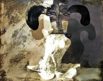 Stilisierte weibliche Form von Victor Tkachenko