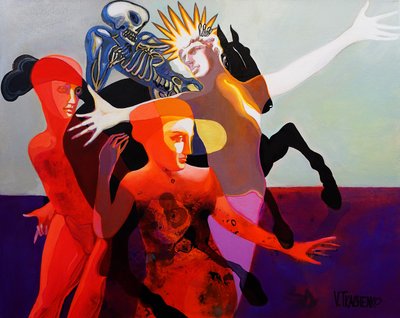 Surreale mythologische Figuren von Victor Tkachenko