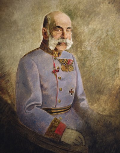 Franz Joseph I. von Österreich, ca.1916 von Vienna Nedomansky Studio