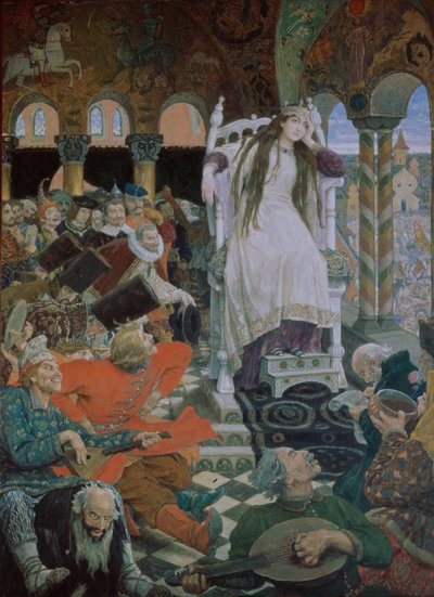Die Prinzessin, die nie lächelte Nesmeyana, 1914-1916 von Viktor Mikhaylovich Vasnetsov