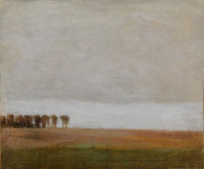 Ansicht von Jægersborg Allé. Gentofte, nördlich von Kopenhagen von Vilhelm Hammershøi