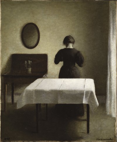 Interieur von Vilhelm Hammershoi