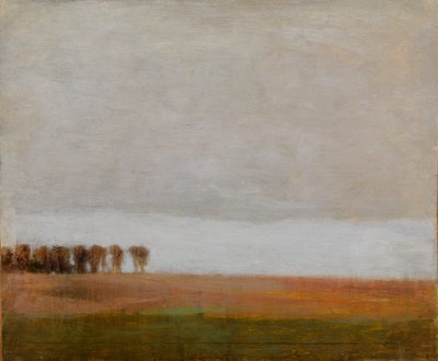 Ansicht von Jægersborg Allé. Gentofte, nördlich von Kopenhagen von Vilhelm Hammershøi