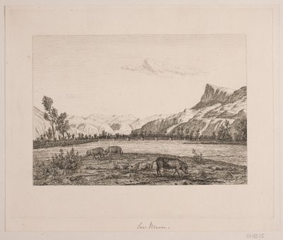 Berglandschaft in Tirol von Vilhelm Kyhn