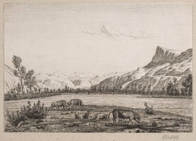Bergregion in Tirol von Vilhelm Kyhn