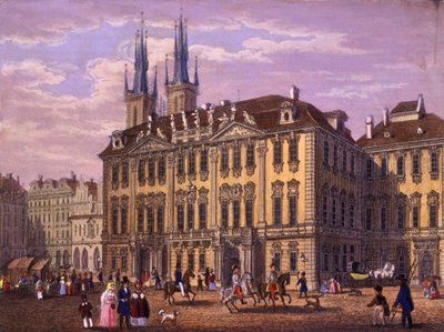 Goltz-Kinsky-Palast, Prag, 1847 von Vincenc and Geissler, F. Morstadt