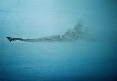 Scharnhorst im Morgennebel Channel Dash 1942 von Vincent Alexander Booth