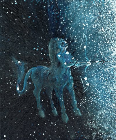 Sternzeichen Schütze, 2016 von Vincent Alexander Booth