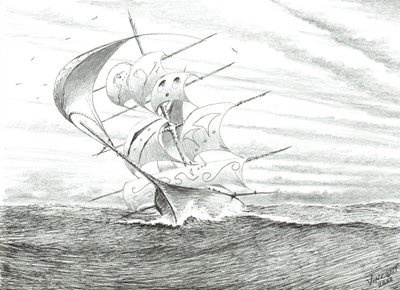 Sturmerschaffer Gizhiginskaya Guba, 2022 von Vincent Alexander Booth