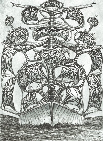 Sturmerschaffer Weißes Meer, 2017 von Vincent Alexander Booth