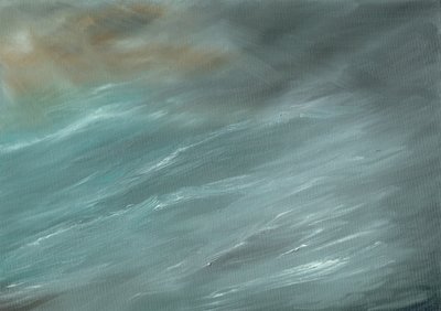 Sturm im tiefen Ozean von Vincent Alexander Booth