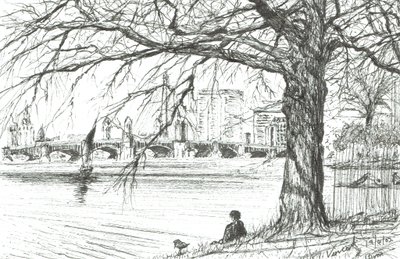 Der Charles River, Boston. 2003 von Vincent Alexander Booth