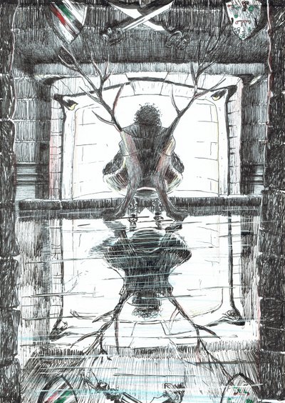 Seite 15, Das Schloss im Wald von Findhorn, 2006 von Vincent Alexander Booth