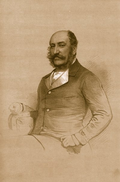 Der Herzog von Beaufort, K.G., 1879 von Vincent Brooks Day and Son