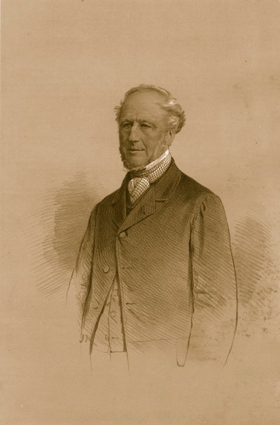 Der Rev. John Russell, 1879 von Vincent Brooks Day and Son