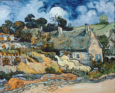 Chaumes de Cordeville in Auvers-Sur-Oise von Vincent van Gogh