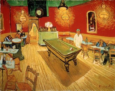 Das Nachtcafé an der Place Lamartine in Arles von Vincent van Gogh