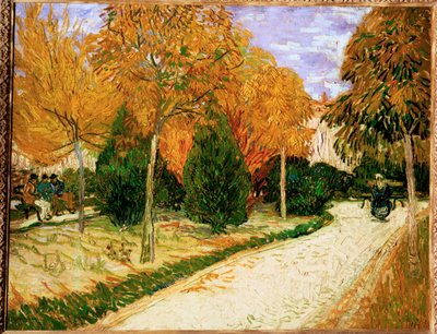Garten im Herbst oder Öffentlicher Park von Vincent van Gogh