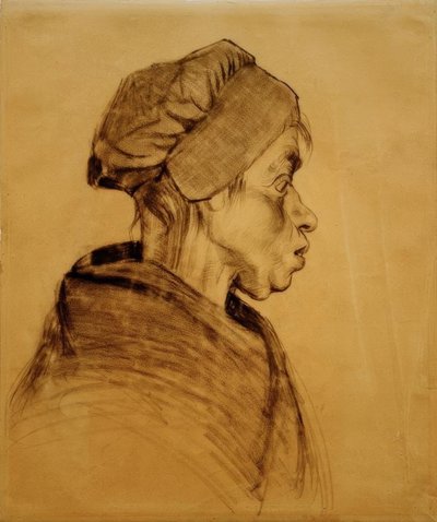 Kopf einer Frau von Vincent van Gogh