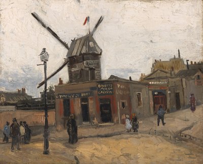 Le Moulin de la Galette von Vincent van Gogh