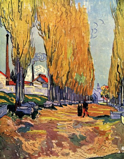 Les Alyscamps von Vincent van Gogh