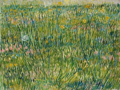 Grasfleck, April-Juni 1887 von Vincent van Gogh